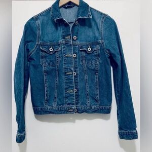 Vintage Classic Mavi “The Kathy Trucker” Blue Denim Jacket, Women’s Size Small